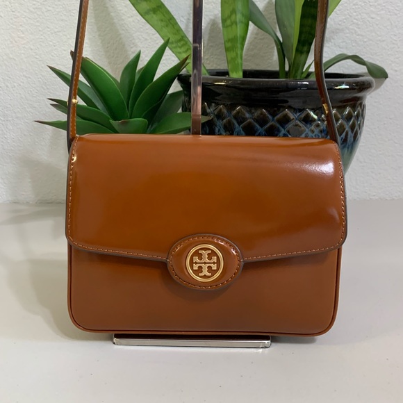 Handbags - 👜💕 TORY BURCH Crossbody Or Shoulder Tan Brown Leather Bag
